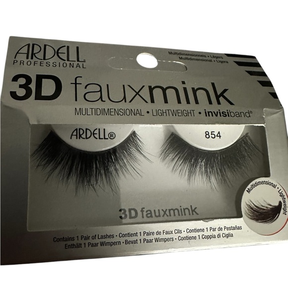 Ardell 3D Faux Mink in 854 & Morphe Melrose Bundle NEW - Picture 2 of 4